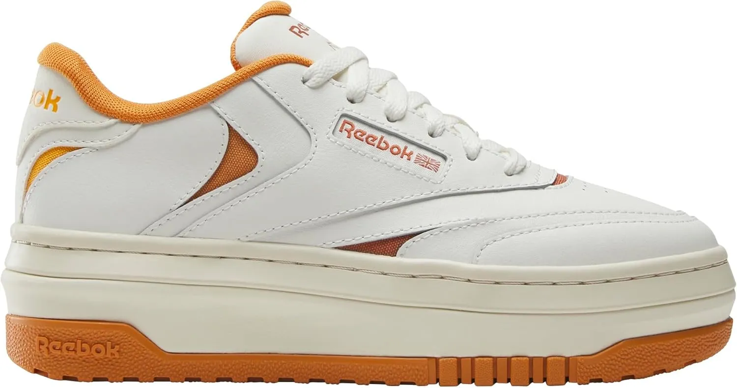 Reebok Womens Club C Extra Platform Sneakers for Women Legacy