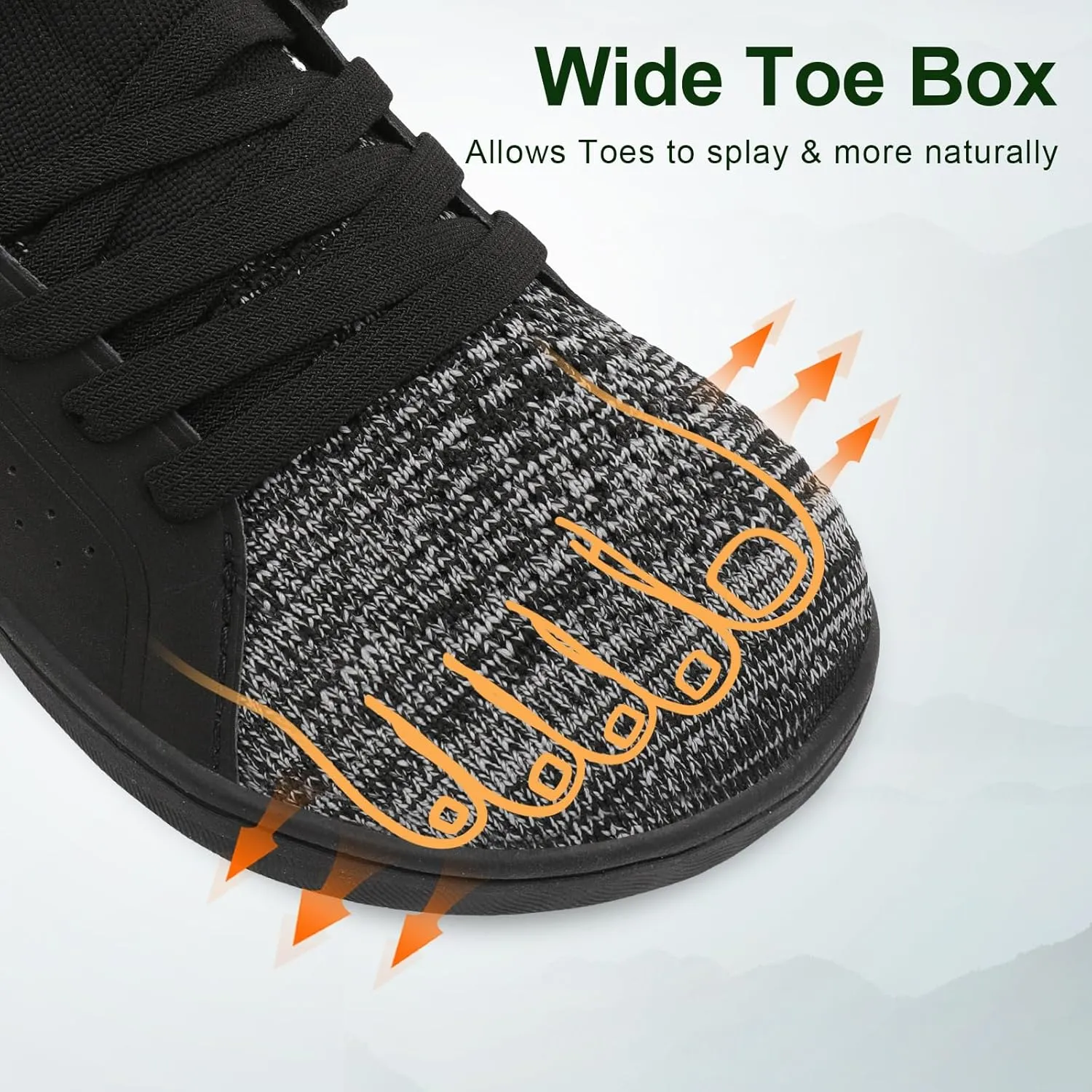 relxfeet Toddler Shoes Boys Girls Wide Barefoot Slip On Walking Tennis Sneakers