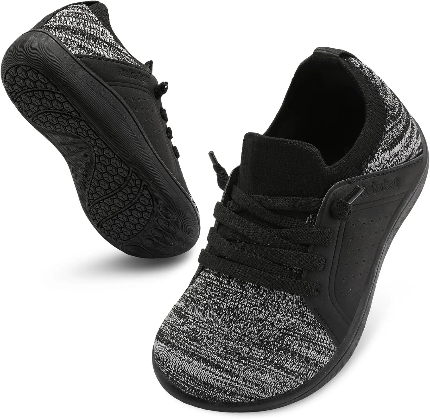 relxfeet Toddler Shoes Boys Girls Wide Barefoot Slip On Walking Tennis Sneakers