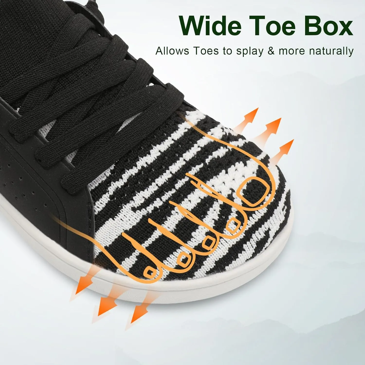relxfeet Toddler Shoes Boys Girls Wide Barefoot Slip On Walking Tennis Sneakers