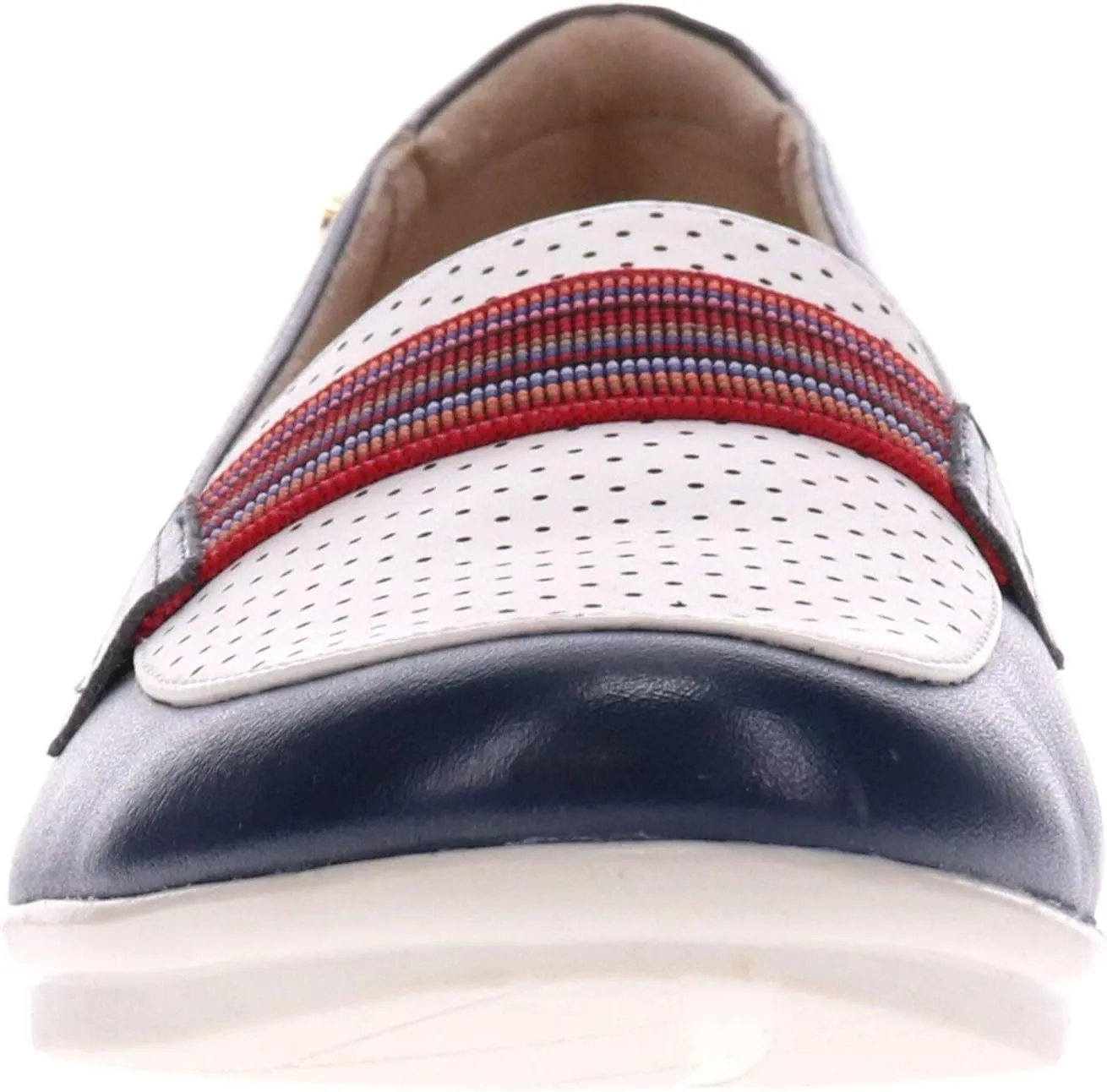 Revere Monte Carlo Women's Orthotic Wedge Loafer – Premium Leather, Lightweight with Removable Footbed and Arch Support