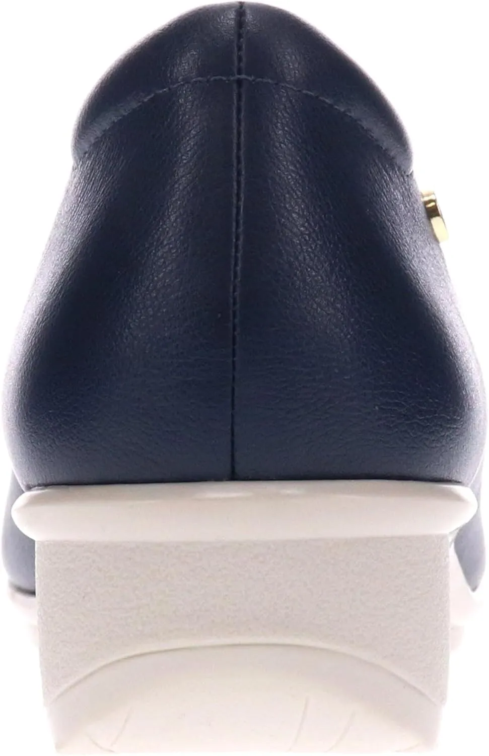 Revere Monte Carlo Women's Orthotic Wedge Loafer – Premium Leather, Lightweight with Removable Footbed and Arch Support
