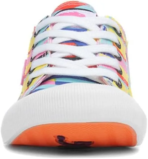 Rocket Dog Women's Jazzin Eden Stripe Cotton Walking Shoe