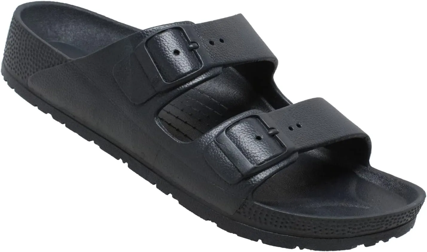 RocSoc Tecs Two Strap PVC Summer Sandals For Men, Blister Resistant, Eco Friendly, UV Protected Open Toe Versatile Grippy Sandal