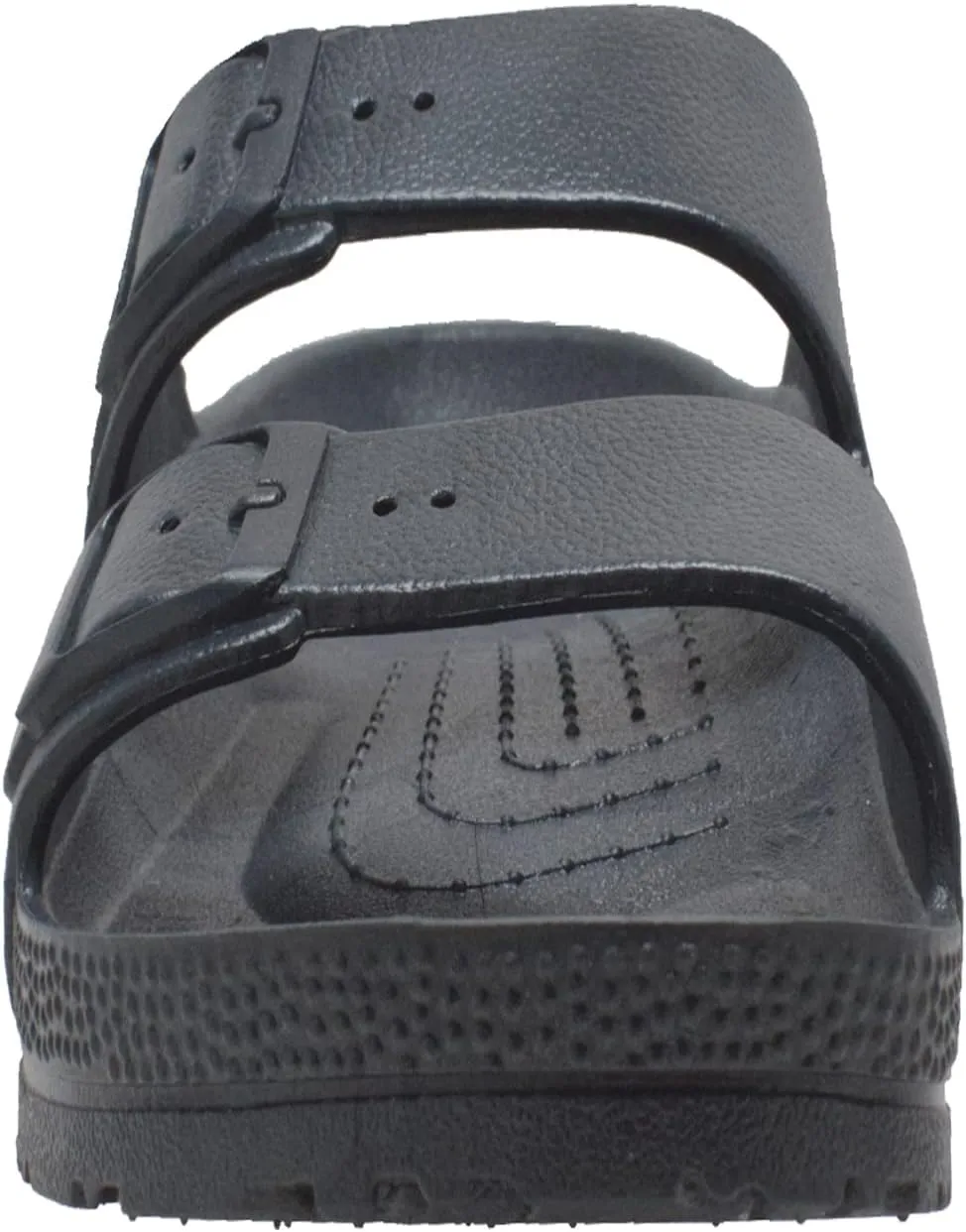 RocSoc Tecs Two Strap PVC Summer Sandals For Men, Blister Resistant, Eco Friendly, UV Protected Open Toe Versatile Grippy Sandal