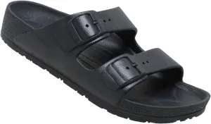 RocSoc Tecs Two Strap PVC Summer Sandals For Men, Blister Resistant, Eco Friendly, UV Protected Open Toe Versatile Grippy Sandal