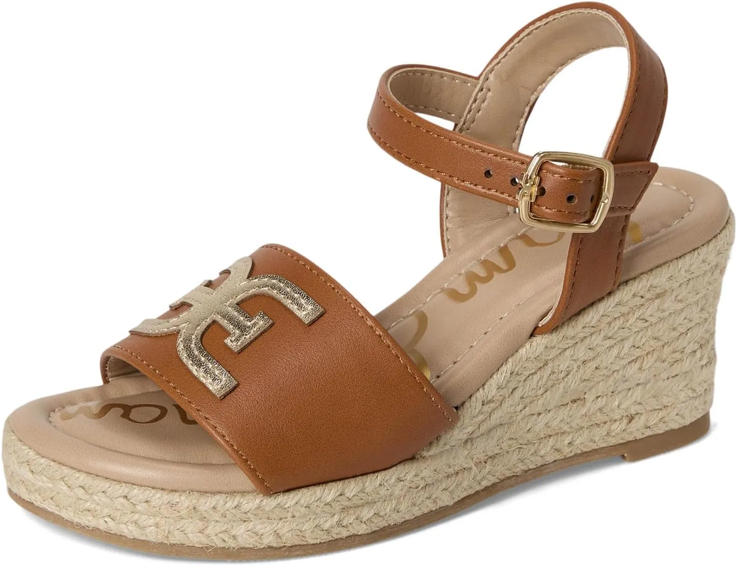 Sam Edelman Girl's Lucia Band (Little Big Kid) Espadrille Wedge Sandal