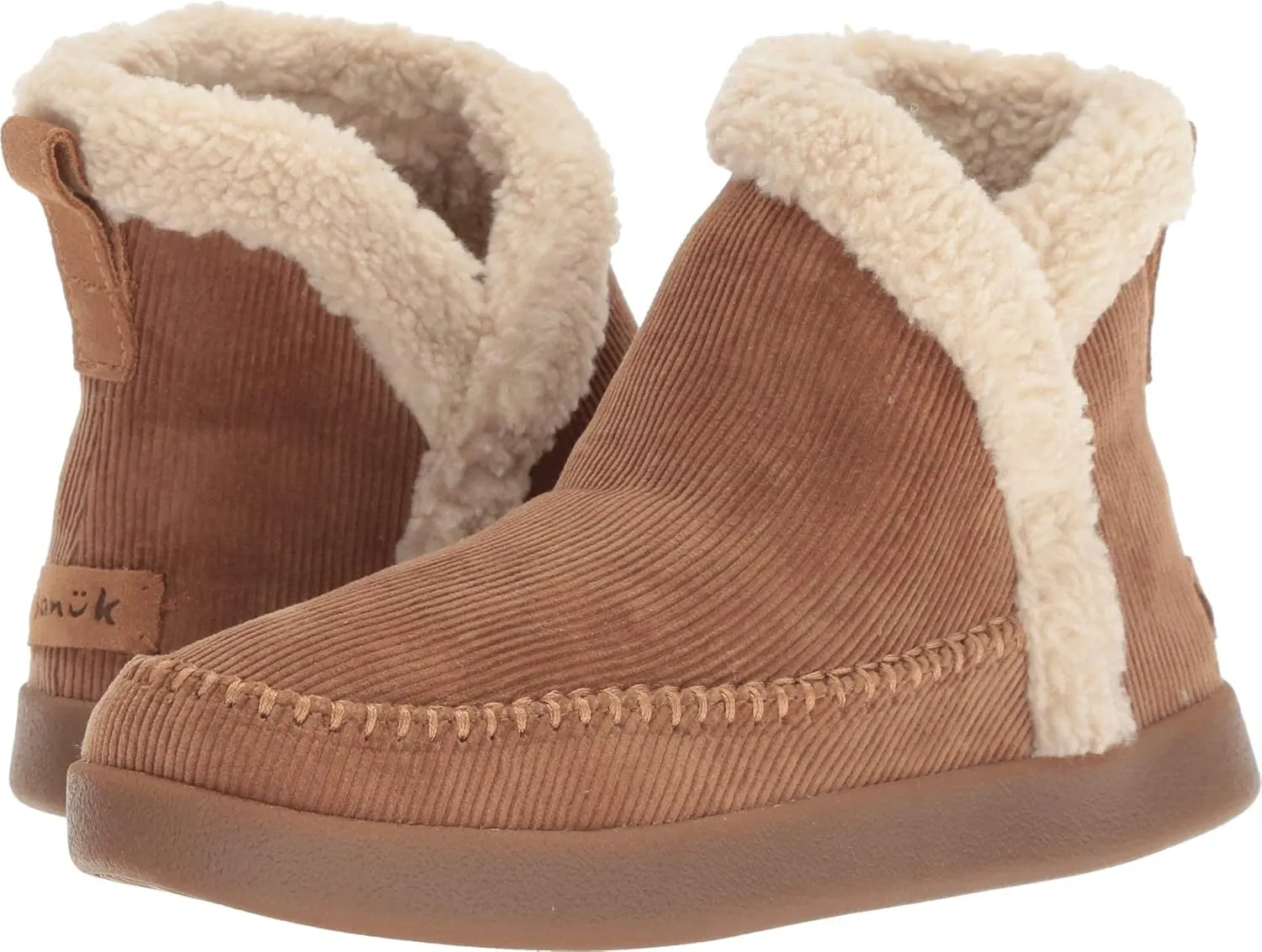 Sanuk Women's Nice Bootah Corduroy Ankle Boot