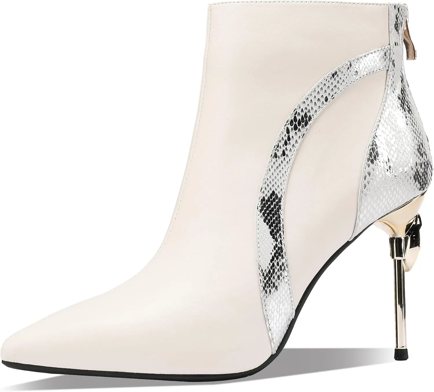 Sexy Dress Stiletto Booties for Women Pointed Toe Ankle Boots