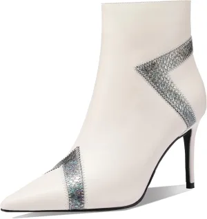 Sexy Dress Stiletto Booties for Women Pointed Toe Ankle Boots