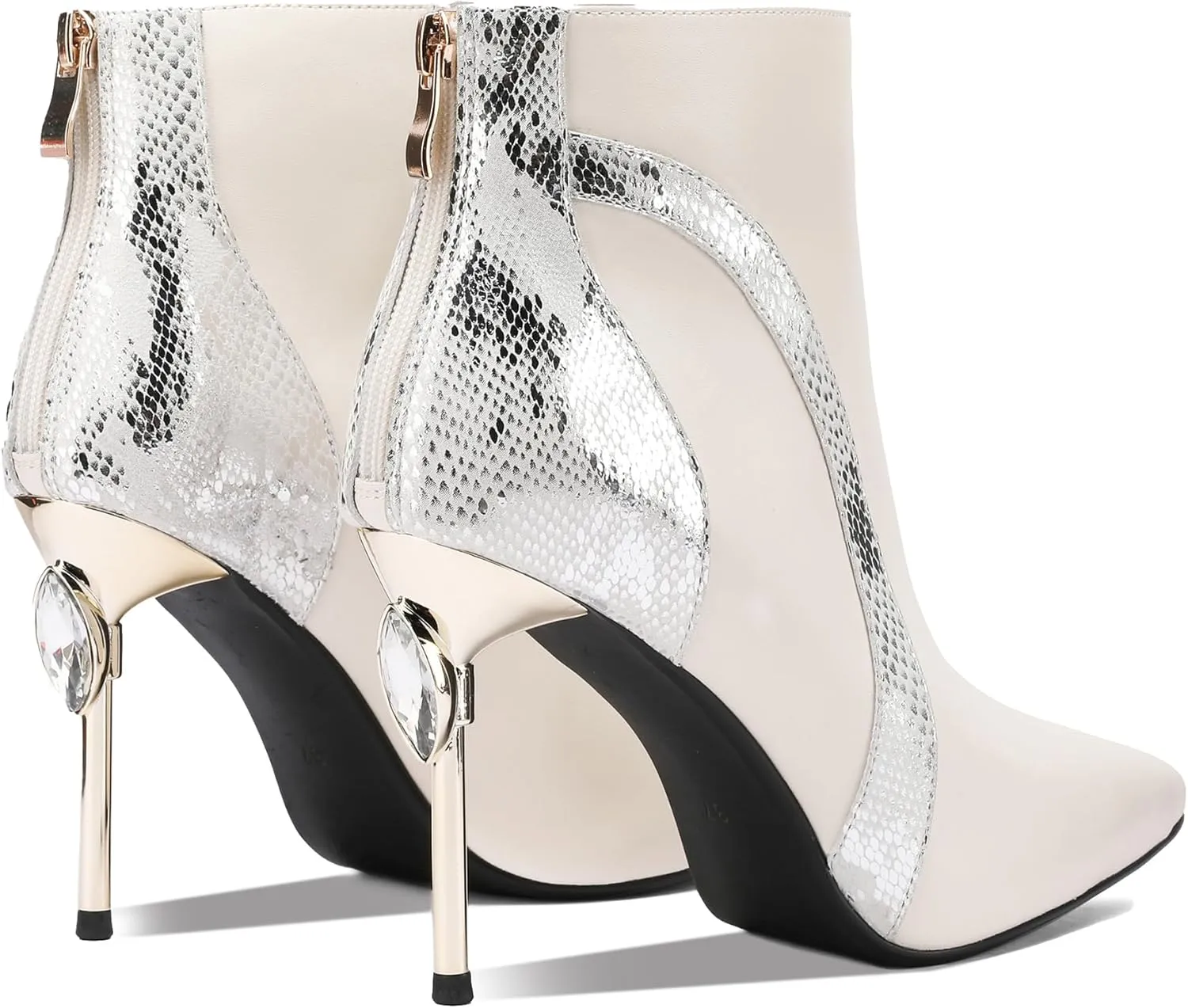 Sexy Dress Stiletto Booties for Women Pointed Toe Ankle Boots