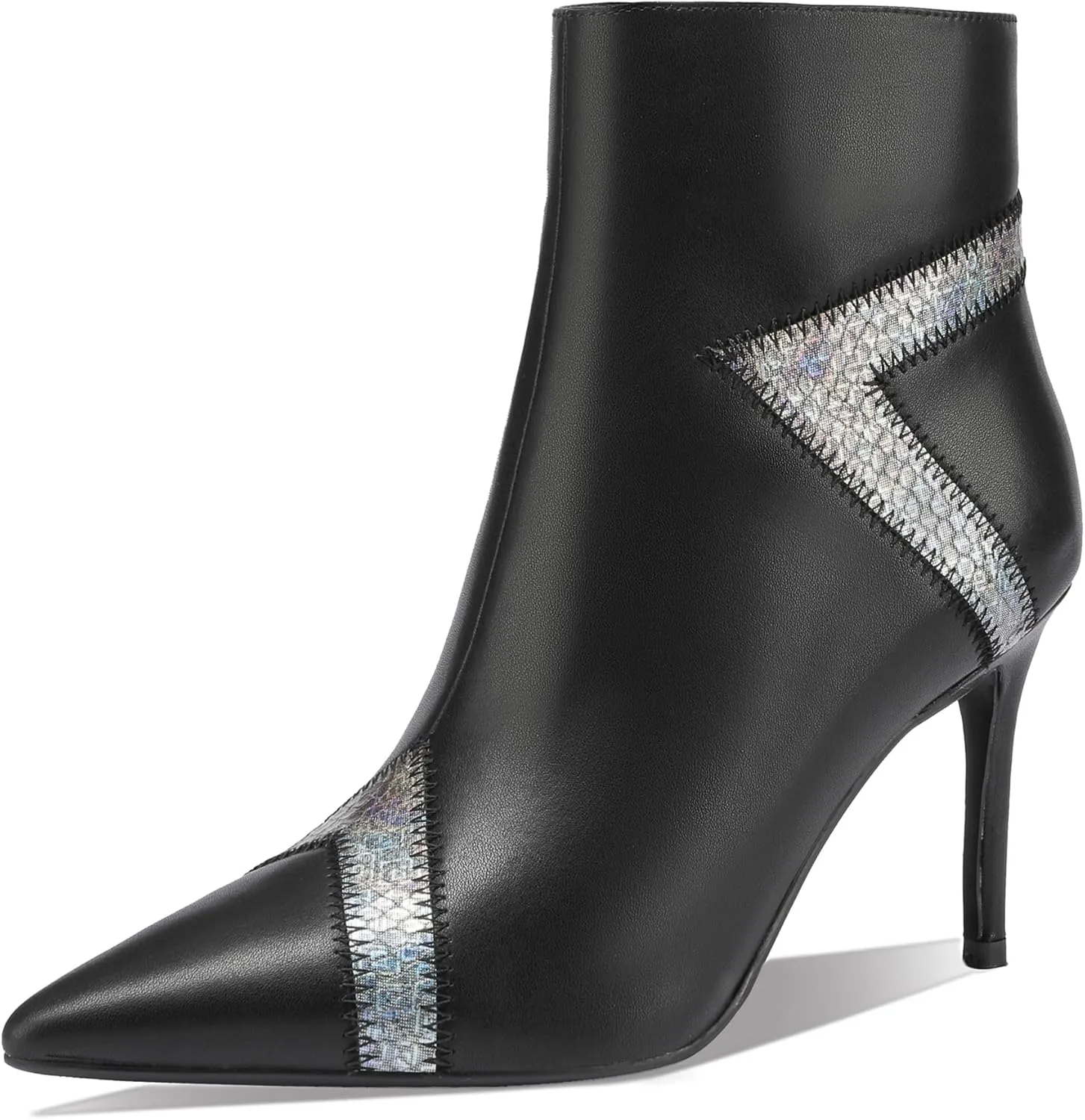 Sexy Dress Stiletto Booties for Women Pointed Toe Ankle Boots