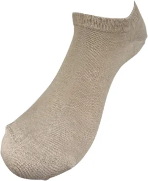 Silver Fiber Low Cut Socks for Men & Women – Breathable, Odor Control, Moisture-Wicking Gym & Travel Essentials