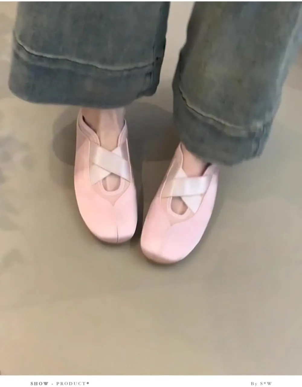 Sneakerina Satin Ballet Sneakers for Women Flat Ballerina Sneakers Cross Band Mary Janes Round Toes Cute Y2K Retro No Slip Sole Soft Breathable Lightweight Casual Comfort Dress Shoes Tennis Running