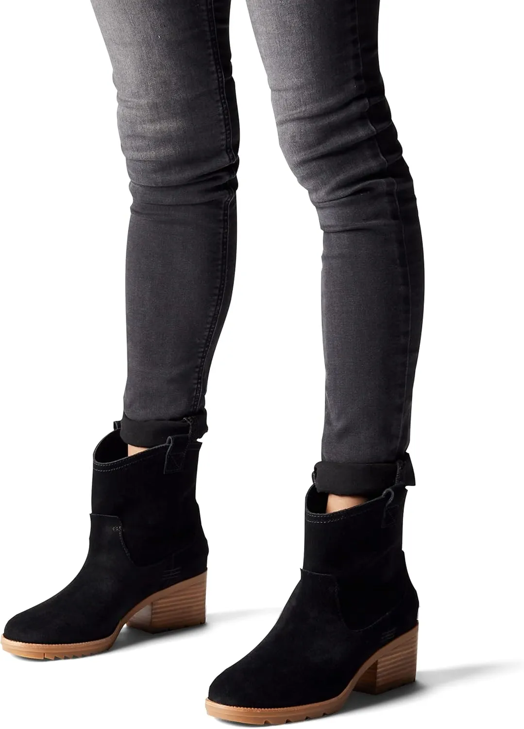 Sorel Women's Cate Pull On Boot — Waterproof Suede Rain Boot