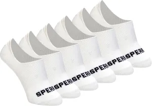 Sperry Women's 6-Pack Arch Hugger Liner Socks – No Show, Non-Slip, Cushioned, Invisible Socks for Women Sneaker, Low Cut