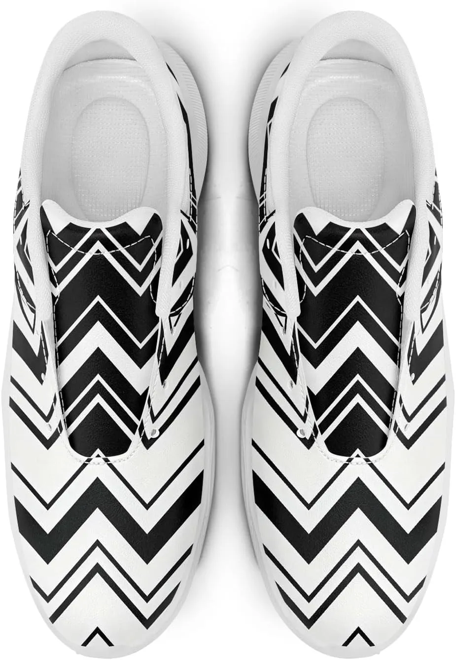 Spikeless Golf Shoes for Men & Women, Breathable Golf Sneakers Colorful Abstract Art Sports Walking Shoes Fashion Footwear