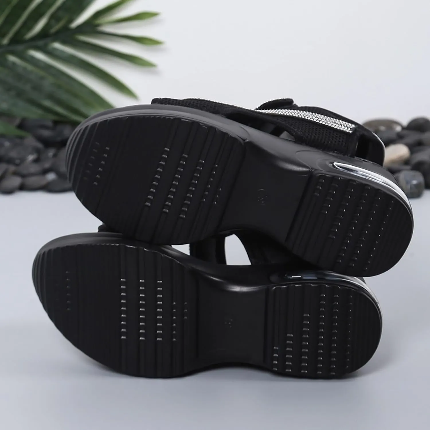 Sport Chunky Platform Sandals Women,Women's Hiking Sandals with Arch Support Walking Sandals Fashion Wedge Breathable Mesh Platform Shoes Outdoor Lightweight Antislip Beach Sandals