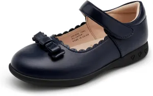 Stelle School Shoes for Girls Uniform Mary Jane Dress Shoes Flats Church Music Recitals(Little/Big Kids)