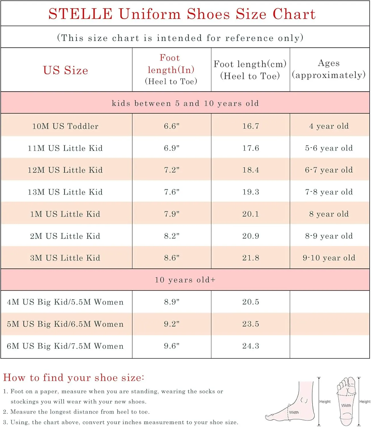 Stelle School Shoes for Girls Uniform Mary Jane Dress Shoes Flats Church Music Recitals(Little/Big Kids)