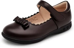 Stelle School Shoes for Girls Uniform Mary Jane Dress Shoes Flats Church Music Recitals(Little/Big Kids)