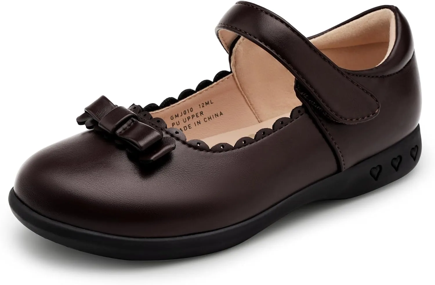 Stelle School Shoes for Girls Uniform Mary Jane Dress Shoes Flats Church Music Recitals(Little/Big Kids)