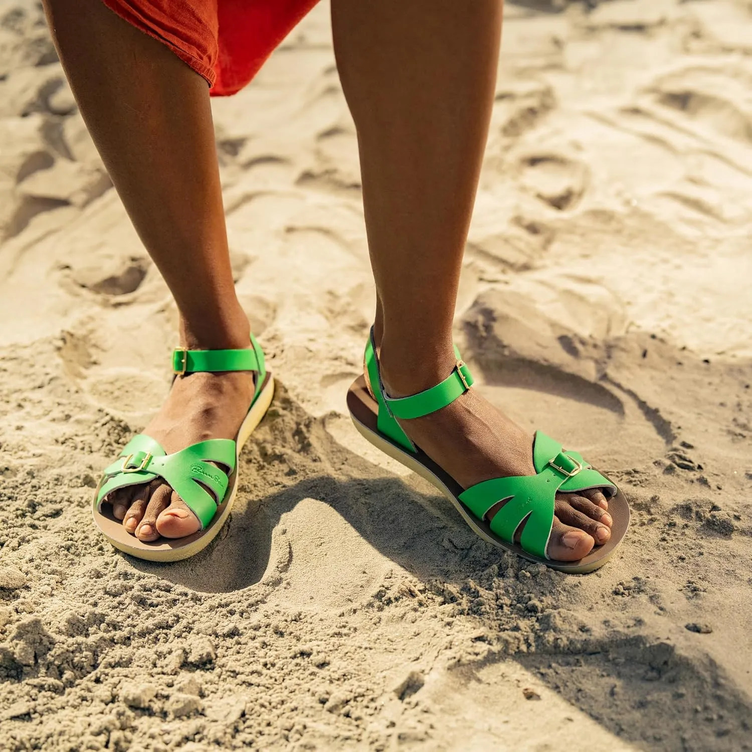 Sun-San Boardwalk Women's Leather Sandals