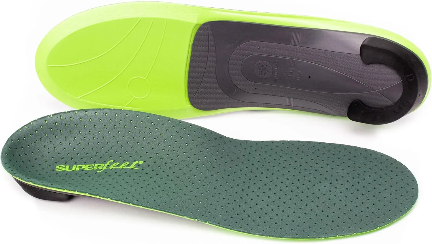 Superfeet Casual Pain Relief Insoles (Everyday) - Trim-to-Fit Arch Support Shoe Inserts for Plantar Fasciitis - Professional Grade - 9.5-11 Men / 10.5-12 Women