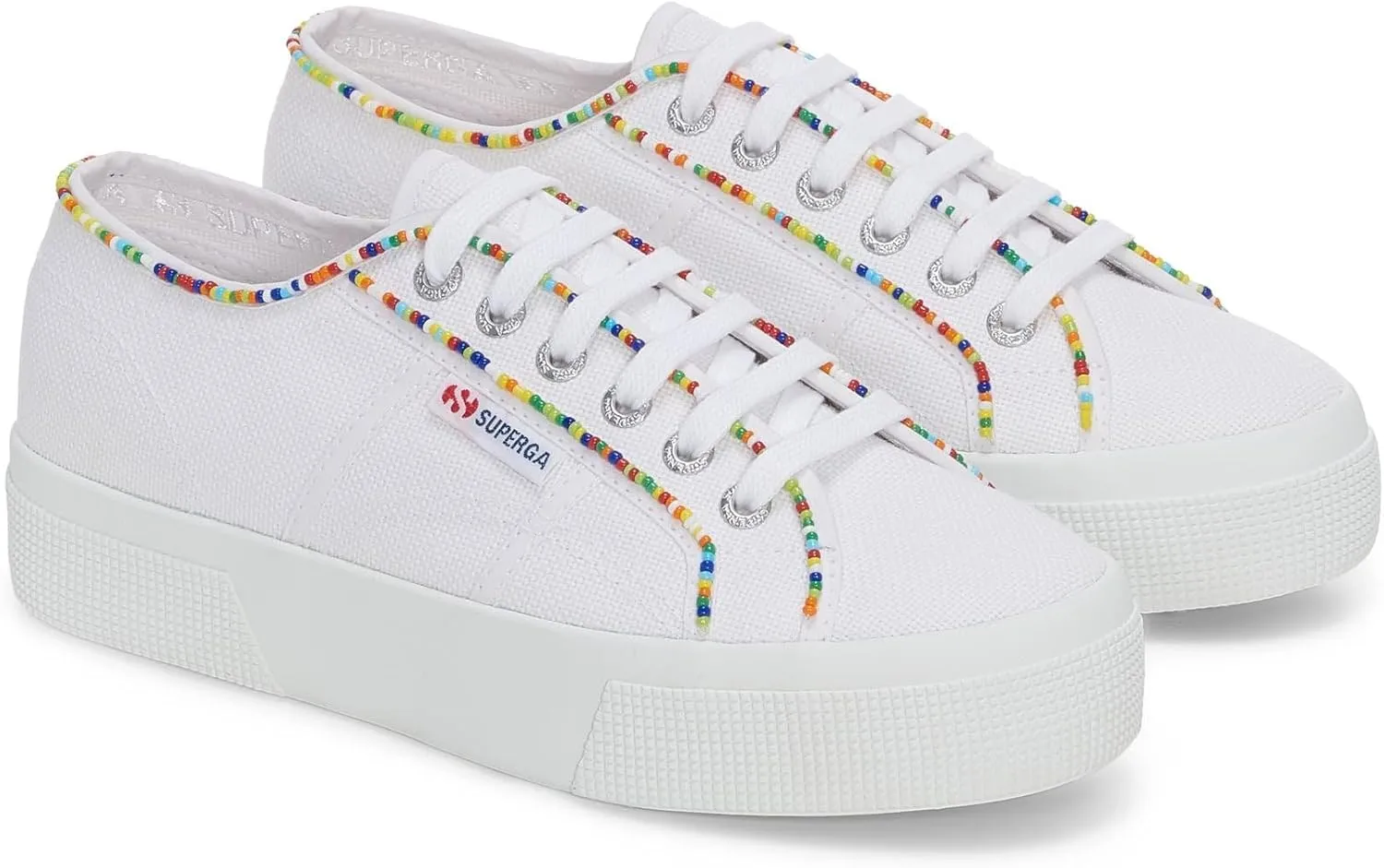 Superga Women's 2740 Multicolor Beads Sneakers