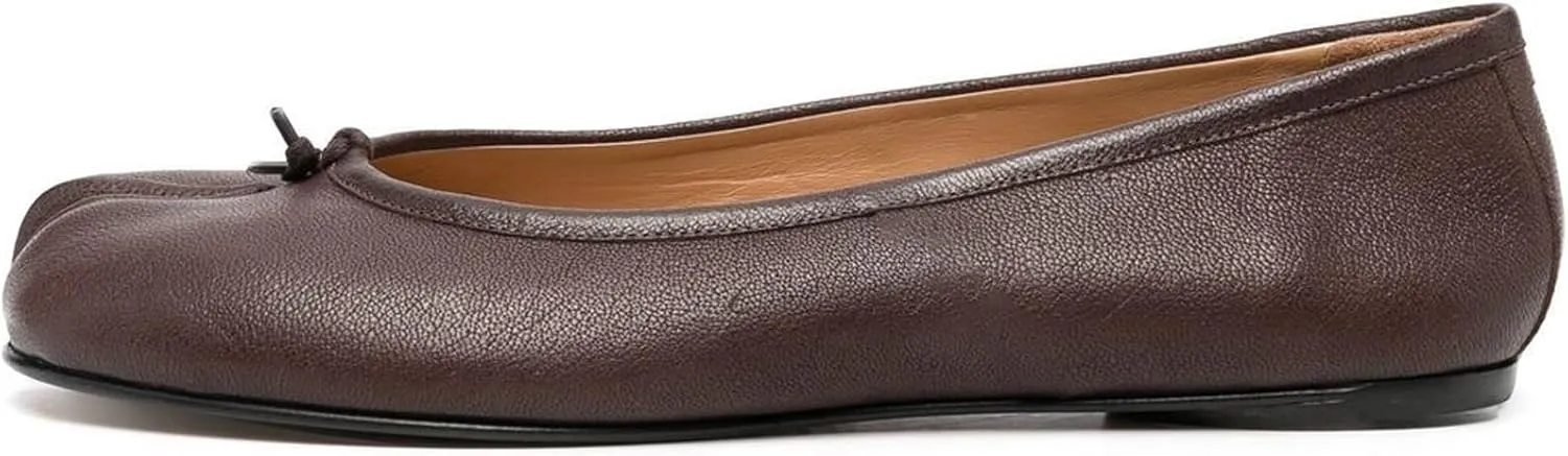 Tabi Shoes Women Split Toe Wide Width Ballet Flats Comfort Casual Work Shoes for Women Office 2025 Spring