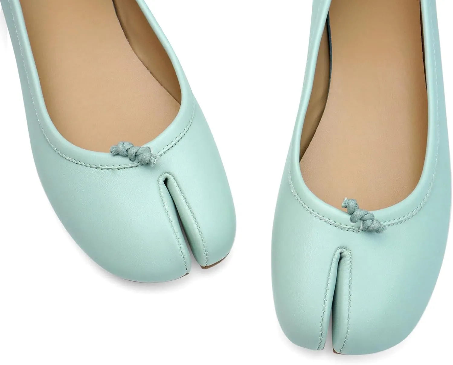 Tabi Shoes Women Split Toe Wide Width Ballet Flats Comfort Casual Work Shoes for Women Office 2025 Spring