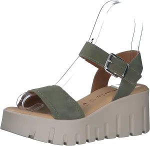 Tamaris Women's Ankle-Strap Wedge Sandal
