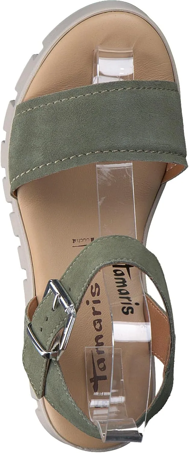 Tamaris Women's Ankle-Strap Wedge Sandal