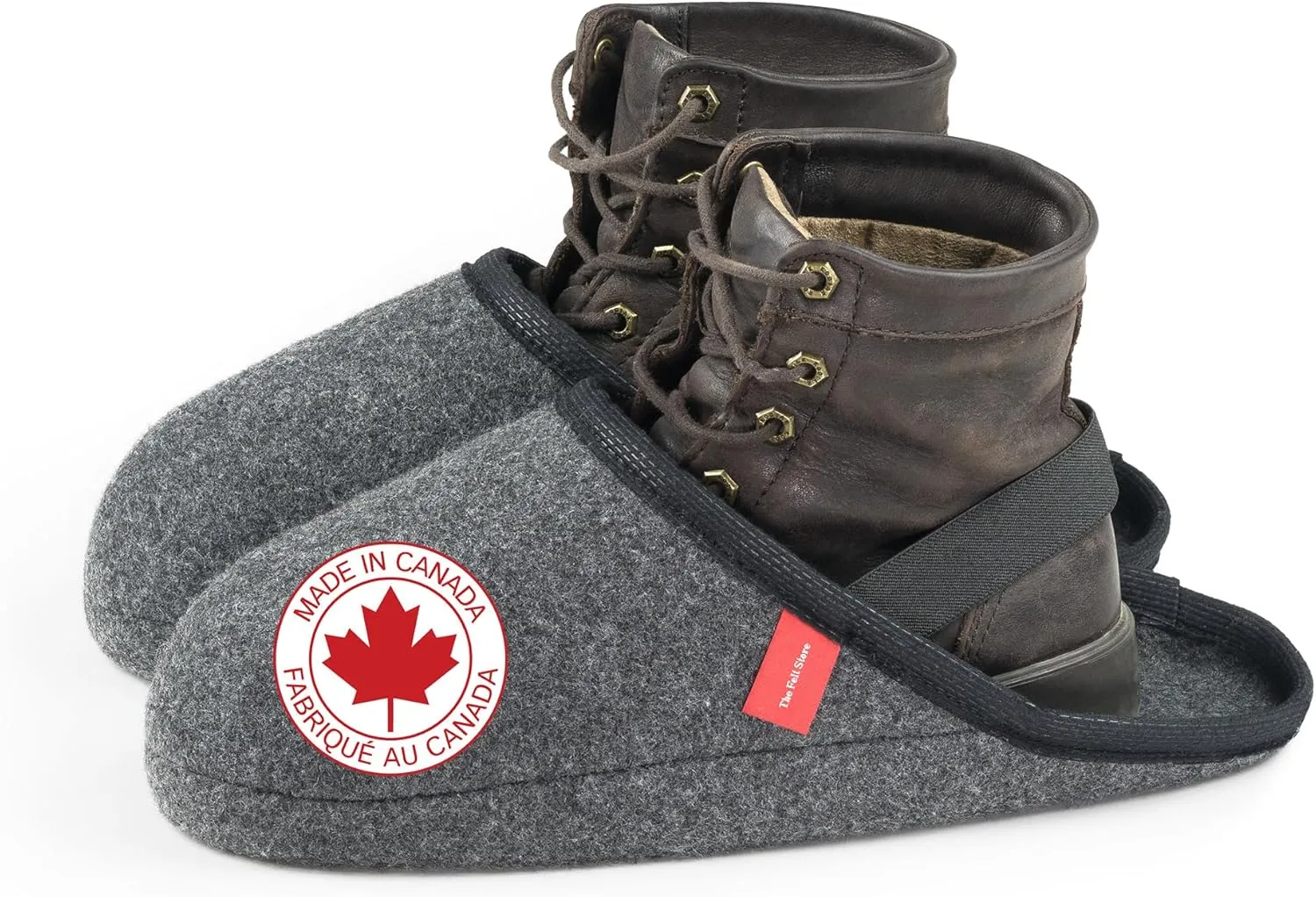 The Felt Store Indoor Overshoes for Men and Women