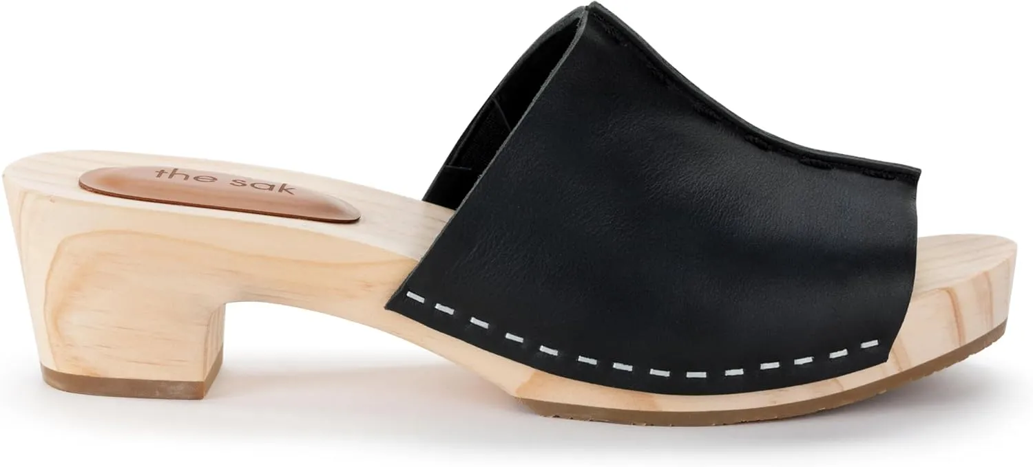 The Sak Ella Clog Sandal in Crochet, Slip On Shoe