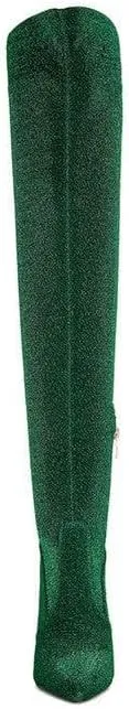 Tigerlily High Heel Knitted Long Boots