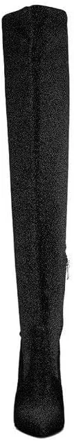 Tigerlily High Heel Knitted Long Boots
