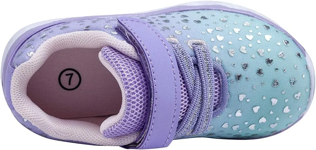 Toddler Boys Girls Light Up Shoes Little Kids Flashing Led Sneakers