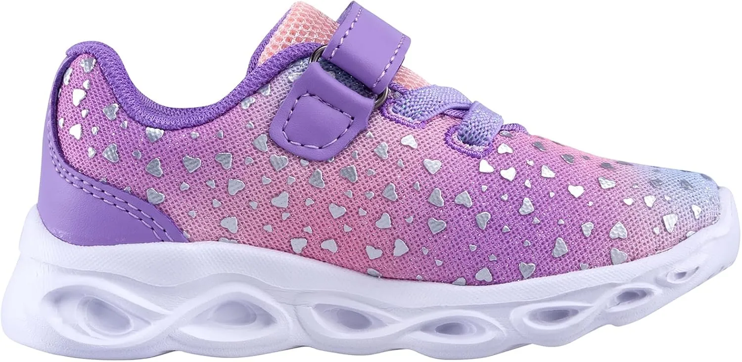 Toddler Boys Girls Light Up Shoes Little Kids Flashing Led Sneakers