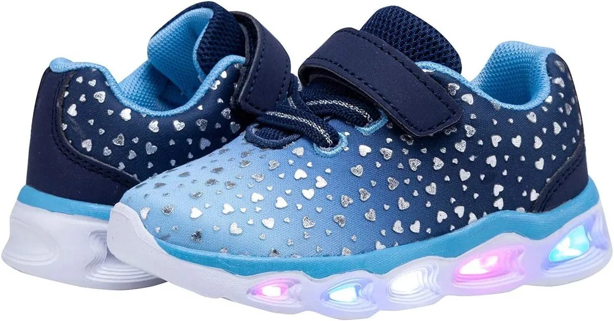 Toddler Boys Girls Light Up Shoes Little Kids Flashing Led Sneakers