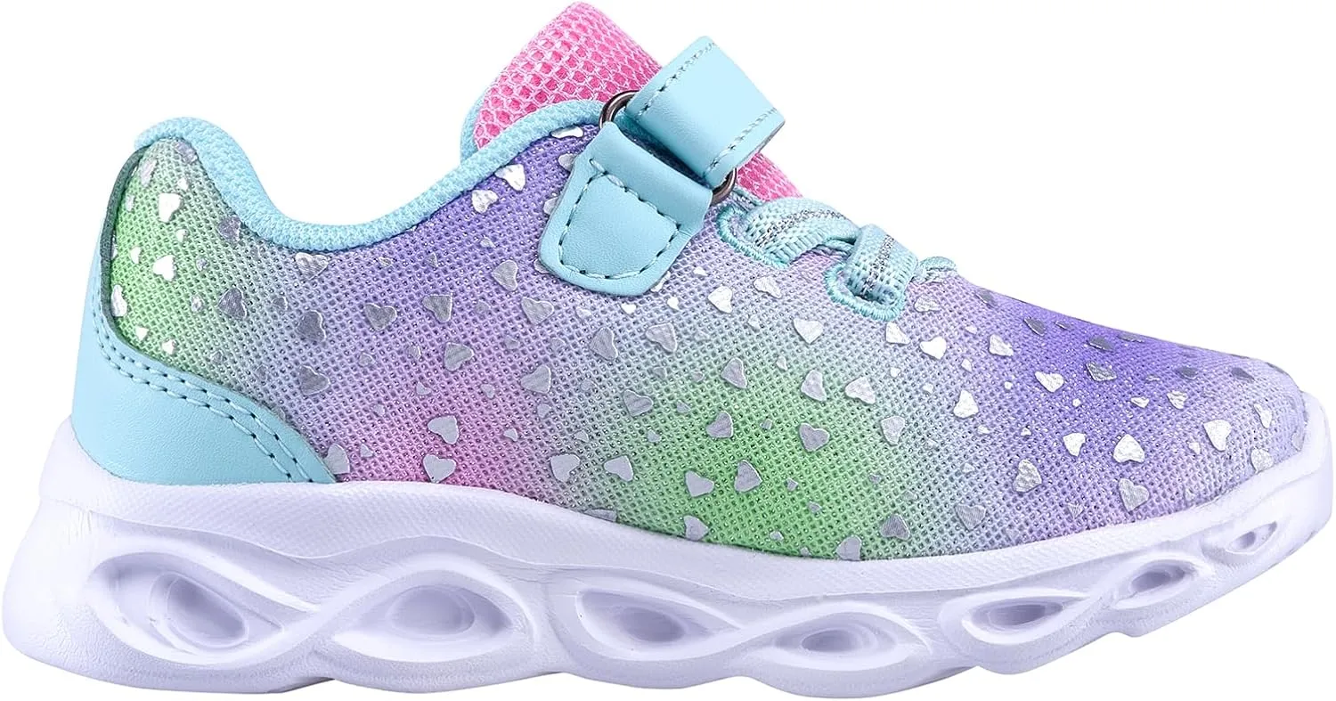 Toddler Boys Girls Light Up Shoes Little Kids Flashing Led Sneakers