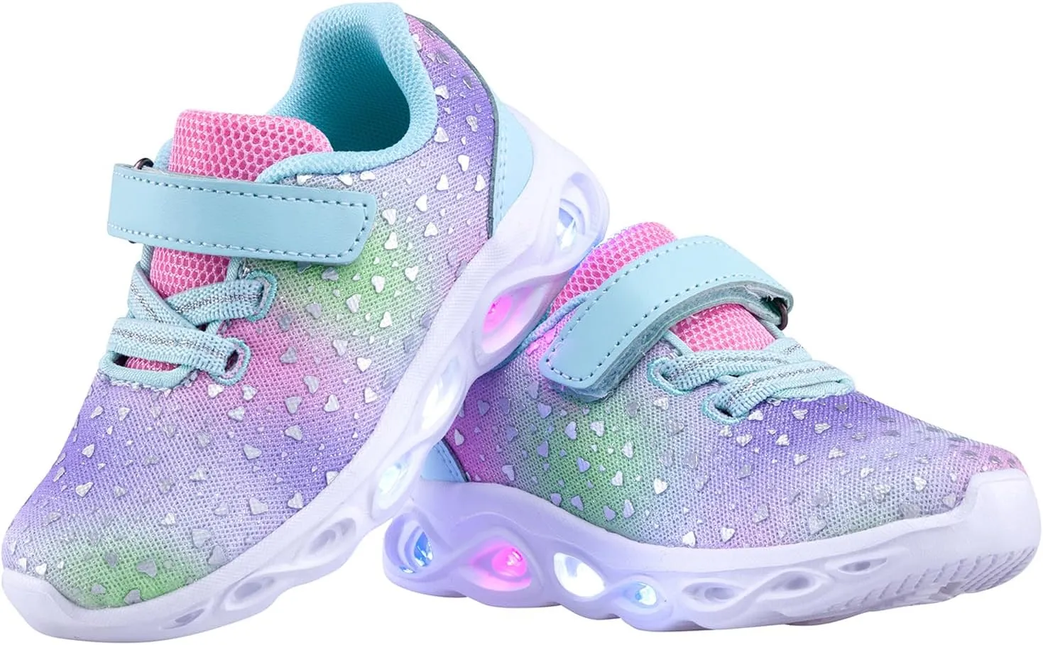 Toddler Boys Girls Light Up Shoes Little Kids Flashing Led Sneakers