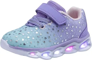 Toddler Boys Girls Light Up Shoes Little Kids Flashing Led Sneakers