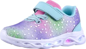 Toddler Boys Girls Light Up Shoes Little Kids Flashing Led Sneakers