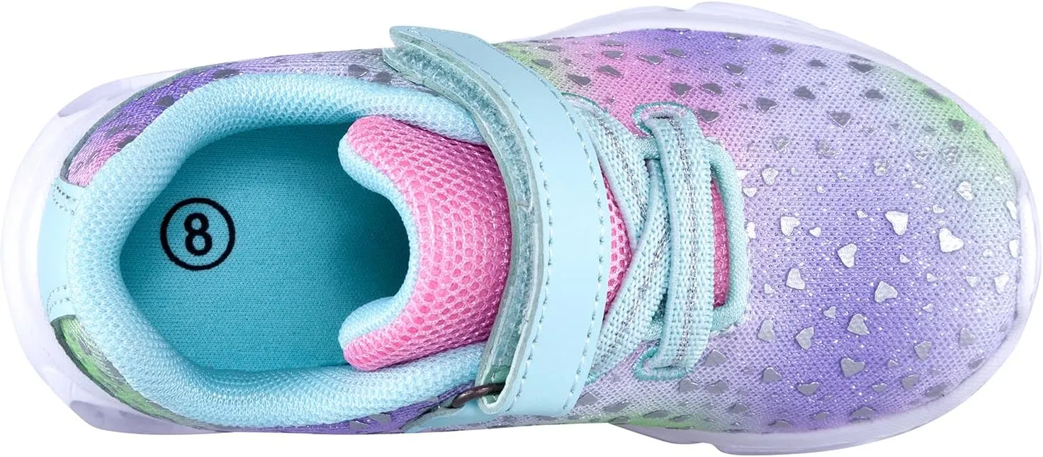 Toddler Boys Girls Light Up Shoes Little Kids Flashing Led Sneakers
