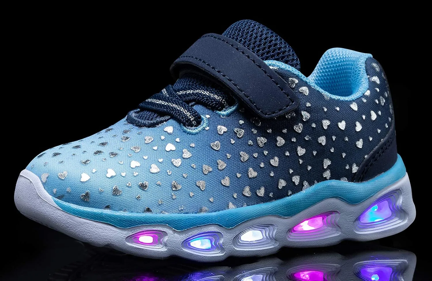 Toddler Girls Led Shoes Kids Light Up Sneakers