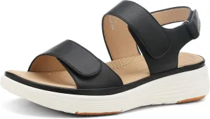 UBFEN Womens Platform Sandals Wedge Walking Comfortable Casual Adjustable Strap Lightweight Open Toe