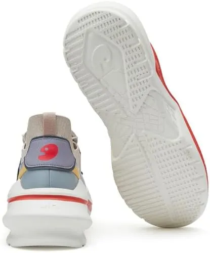 UIN Men's Chunky Fashion Sneakers Walking Casual Comfortable Art Painted Travel Designer Dad Shoes Chueca