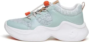 UIN Women's Chunky Fashion Sneakers Walking Casual Comfortable Art Painted Travel Dad Shoes Palma (5)