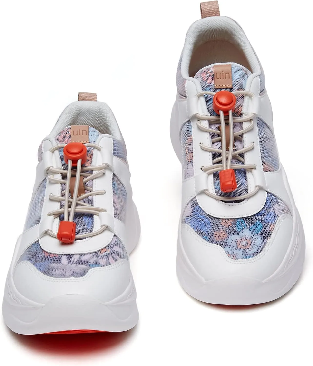 UIN Women's Chunky Fashion Sneakers Walking Casual Comfortable Art Painted Travel Dad Shoes Palma (5)